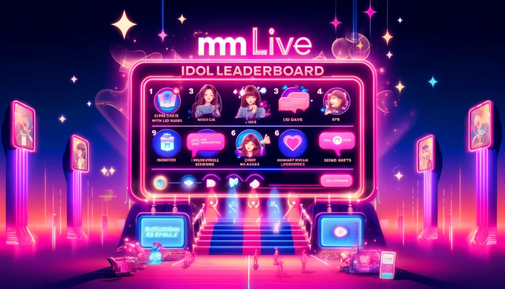 Quy tắc tham gia chương trình bảng xếp hạng Idol tại MMlive