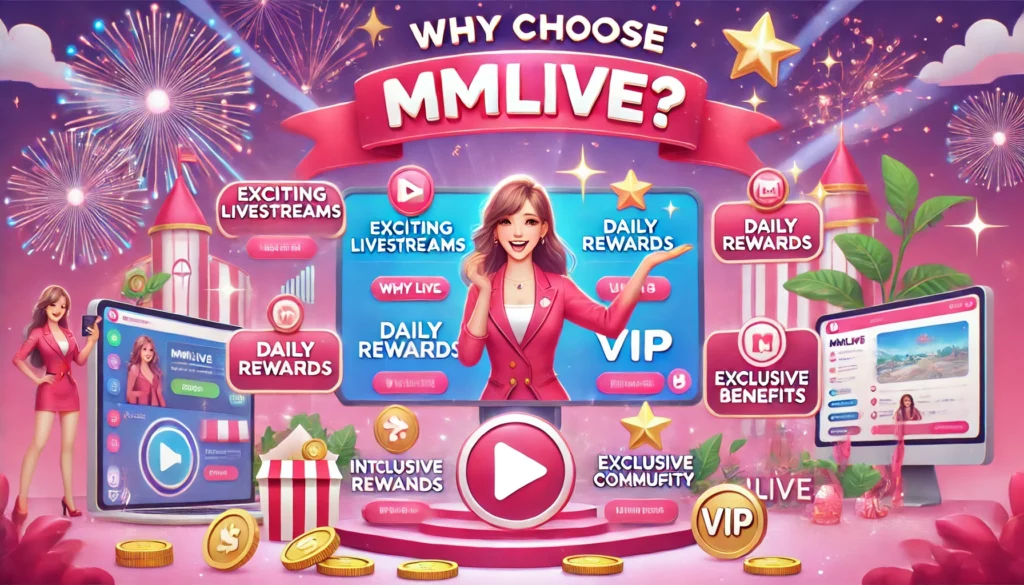 Tại sao chọn MMlive là nền tảng yêu thích ?