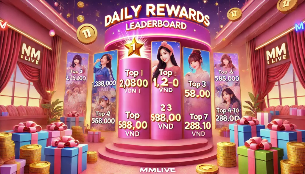 Trả thưởng chương trình bảng xếp hạng idol cực hấp dẫn tại MMlive